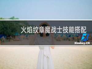 火焰纹章魔战士技能搭配