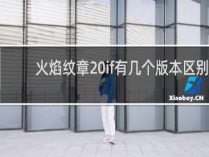 火焰纹章 if有几个版本区别