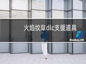 火焰纹章dlc支援道具