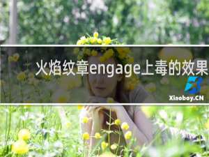 火焰纹章engage上毒的效果