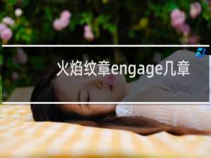 火焰纹章engage几章