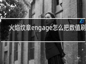 火焰纹章engage怎么把数值刷满