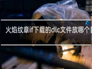 火焰纹章if下载的dlc文件放哪个目录