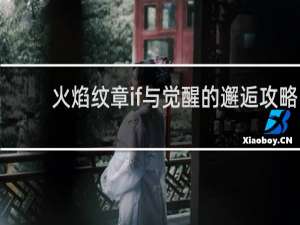 火焰纹章if与觉醒的邂逅攻略