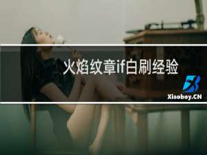 火焰纹章if白刷经验