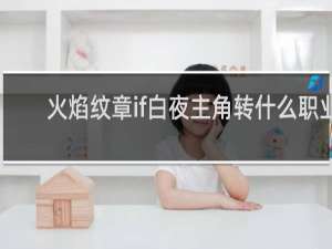 火焰纹章if白夜主角转什么职业
