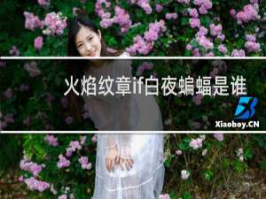 火焰纹章if白夜蝙蝠是谁