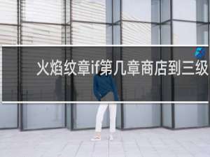 火焰纹章if第几章商店到三级