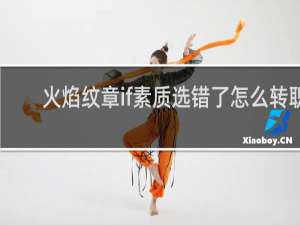 火焰纹章if素质选错了怎么转职