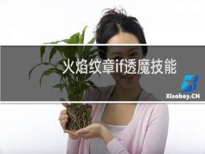 火焰纹章if透魔技能