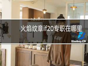 火焰纹章if 专职在哪里