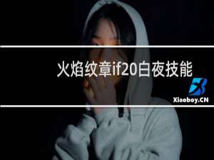 火焰纹章if 白夜技能