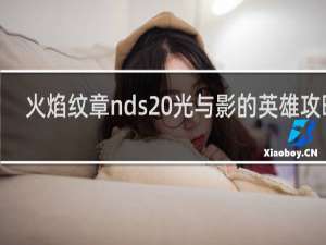 火焰纹章nds 光与影的英雄攻略6