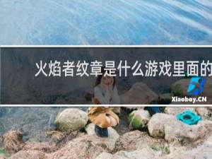 火焰者纹章是什么游戏里面的