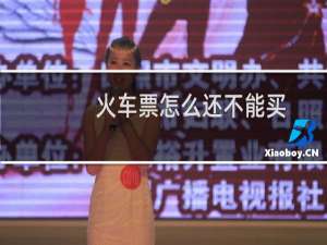 火车票怎么还不能买