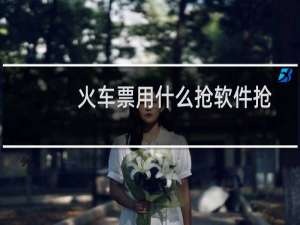火车票用什么抢软件抢