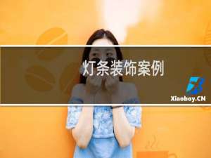 灯条装饰案例