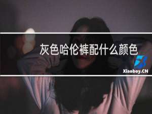 灰色哈伦裤配什么颜色上衣图（灰色哈伦裤配什么颜色上衣）
