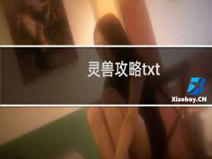 灵兽攻略txt