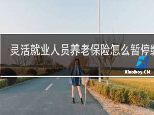 灵活就业人员养老保险怎么暂停缴费