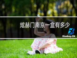 炫赫门南京一盒有多少