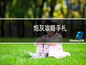 炮灰攻略手札
