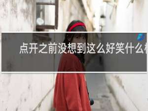 点开之前没想到这么好笑什么梗
