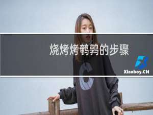 烧烤烤鹌鹑的步骤