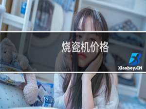 烧瓷机价格
