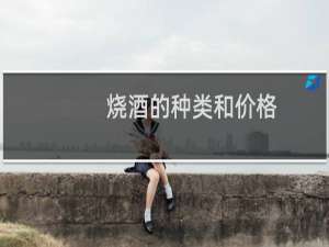 烧酒的种类和价格