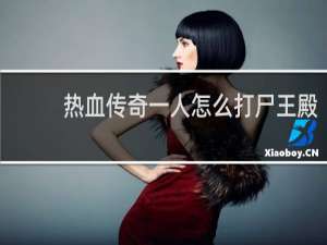 热血传奇一人怎么打尸王殿