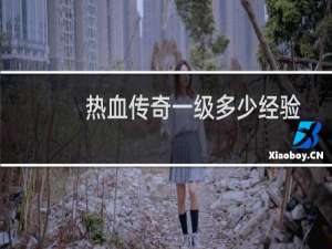 热血传奇一级多少经验