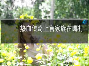 热血传奇上官家族在哪打