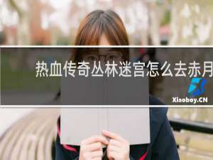 热血传奇丛林迷宫怎么去赤月