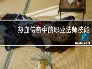 热血传奇中的职业法师技能