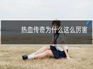 热血传奇为什么这么厉害