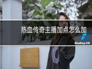 热血传奇主播加点怎么加