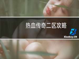 热血传奇二区攻略