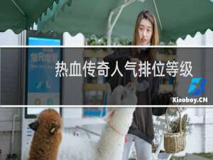 热血传奇人气排位等级