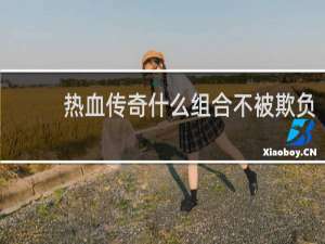 热血传奇什么组合不被欺负