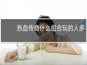 热血传奇什么组合玩的人多