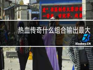 热血传奇什么组合输出最大