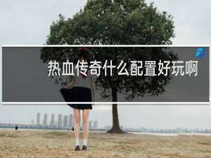 热血传奇什么配置好玩啊