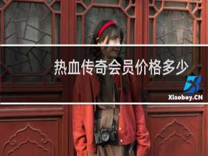 热血传奇会员价格多少