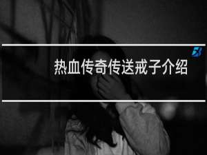 热血传奇传送戒子介绍