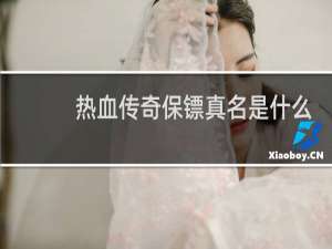 热血传奇保镖真名是什么