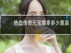 热血传奇元宝爆率多少算高