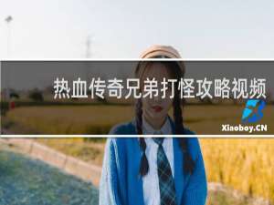 热血传奇兄弟打怪攻略视频
