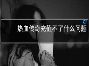 热血传奇充值不了什么问题