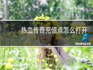 热血传奇充值点怎么打开